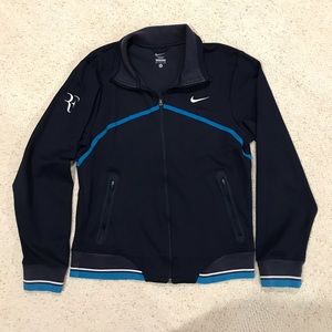Nike men’s Federer zipper front jacket
